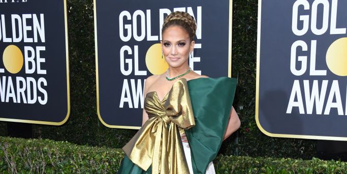 Twitter Has Some THOUGHTS About Jennifer Lopez's Golden Globes Gown - www.cosmopolitan.com