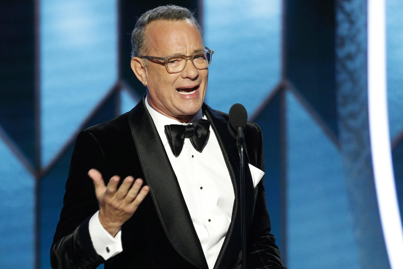 Tom Hanks Chokes Up During Golden Globes Cecil B. DeMille Award Speech - www.tvguide.com - county Forrest