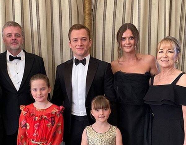 Taron Egerton &amp; All the Other Celebs Who Brought Family Members to the 2020 Golden Globes - www.eonline.com