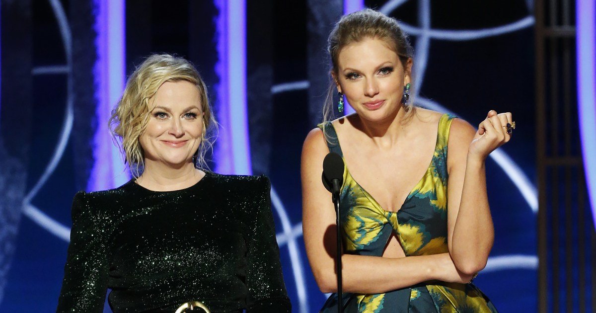 Taylor Swift and Amy Poehler Present Together at 77th Golden Globes After the Actress Dissed Her Years Ago - www.usmagazine.com