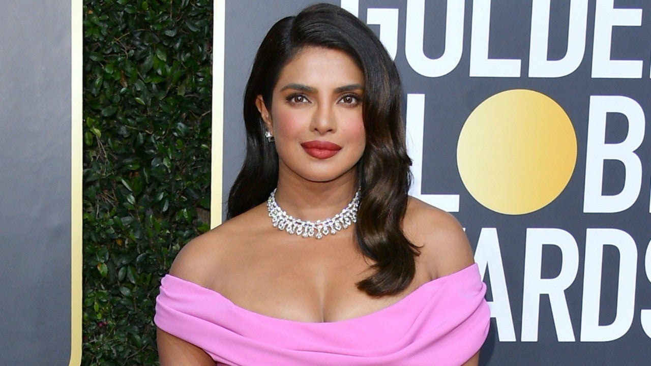 How Priyanka Chopra's Hairstylist Perfected the Star's Old Hollywood Golden Globes Look (Exclusive) - www.etonline.com