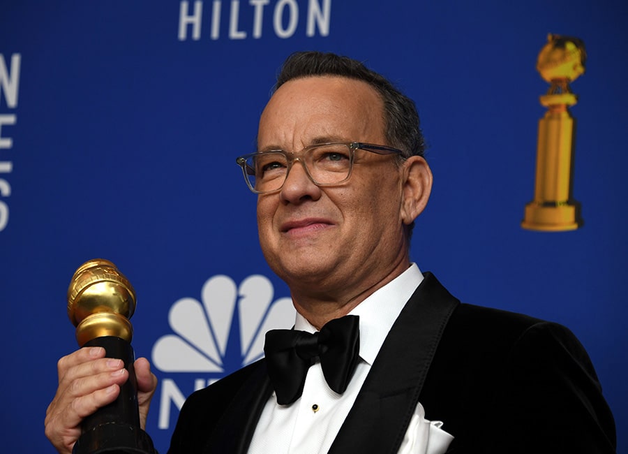 Tom Hanks chokes up during moving acceptance speech at the Golden Globes - evoke.ie - Seattle