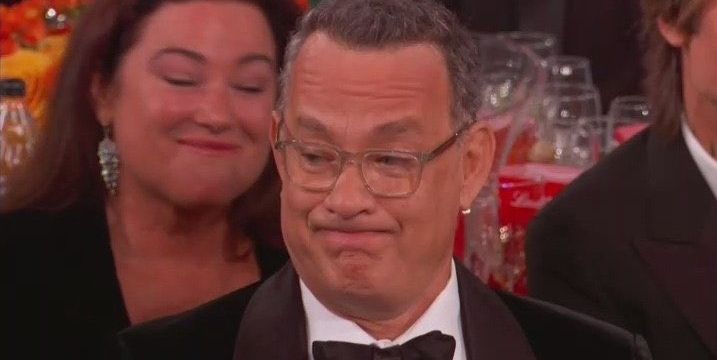 Tom Hanks' Face at the Golden Globes Is Officially 2020's Best Meme - www.cosmopolitan.com