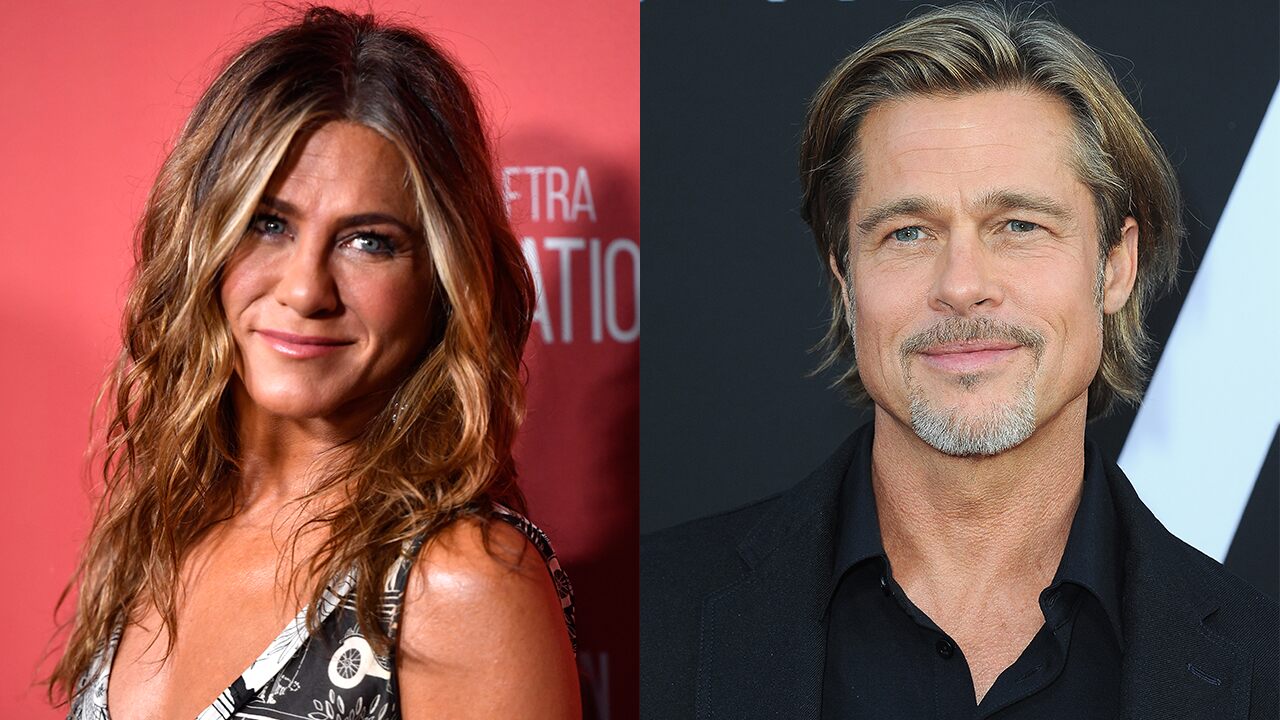 Jennifer Aniston laughs off Brad Pitt's Golden Globes joke about his dating life - www.foxnews.com - Hollywood