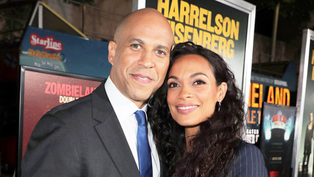Cory Booker, 50, &amp; Rosario Dawson, 40, Spend The Holidays With Her Family: They ‘Like Him A Lot’ - hollywoodlife.com - Los Angeles - New Jersey
