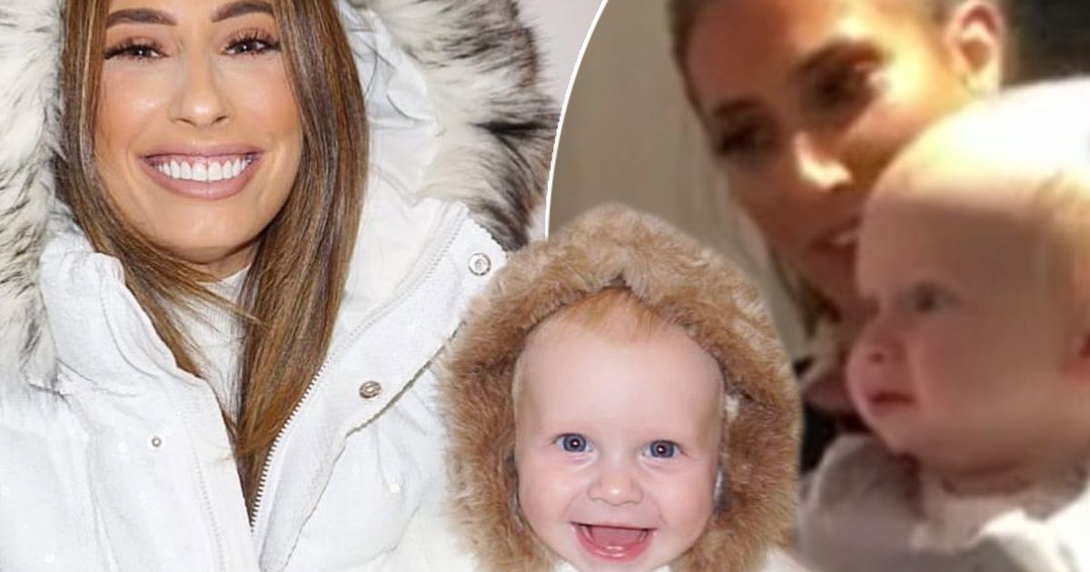 Stacey Solomon's son Rex looks unimpressed with Eamonn Holmes and Janet Street-Porter in Loose Women clip - www.ok.co.uk