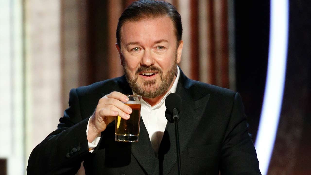Ricky Gervais Reveals What He Said in His Censored Joke at the 2020 Golden Globes - www.etonline.com - Britain