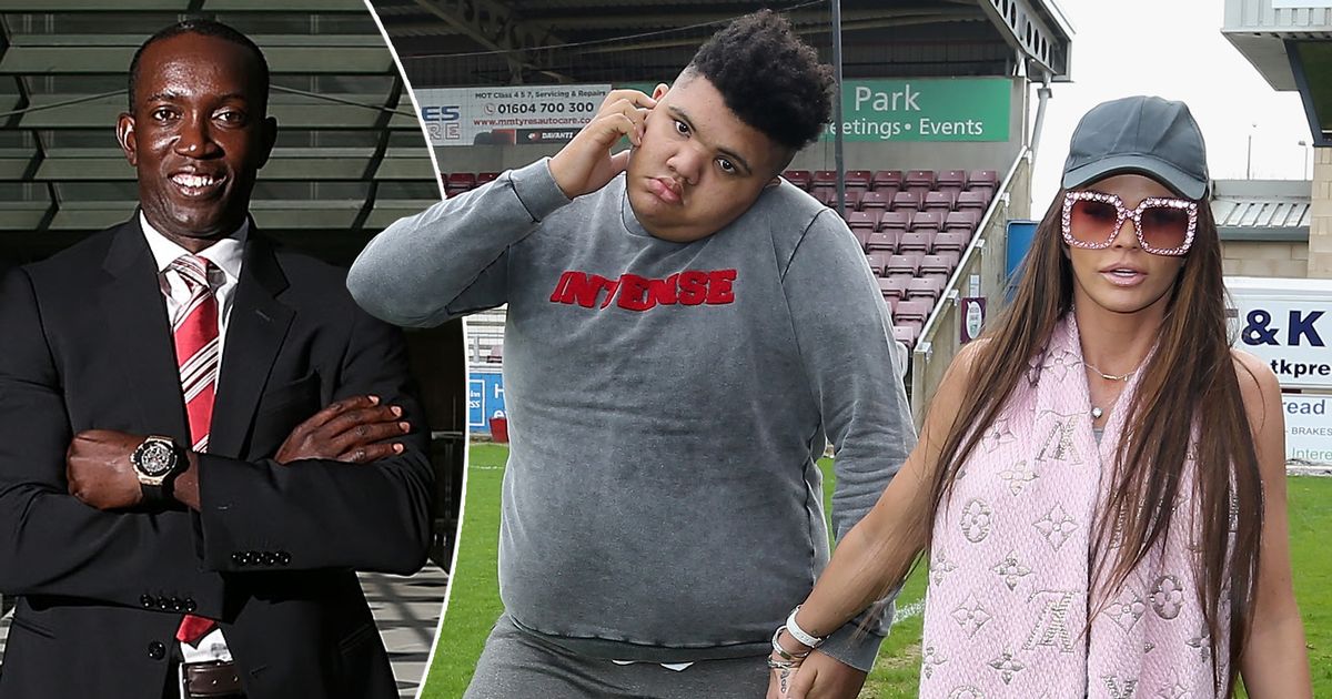 Katie Price wants ex Dwight Yorke to 'save her from financial woes' after she raised Harvey on her own - www.ok.co.uk