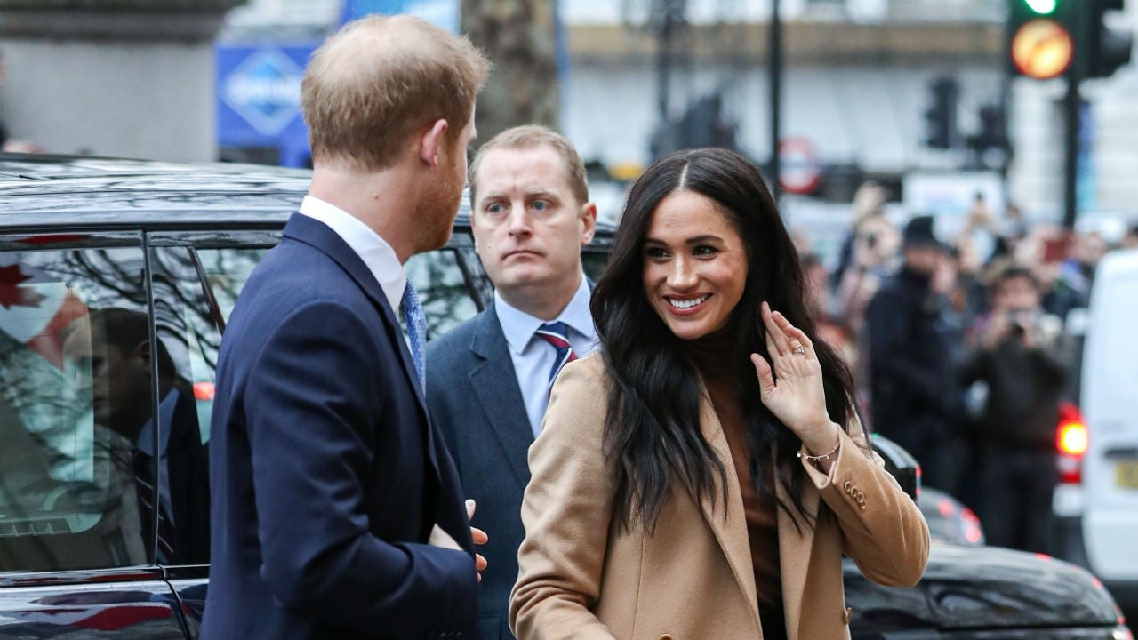Meghan Markle and Prince Harry Are All Smiles in London at First Official Appearance of 2020: Pics! - www.etonline.com - London - Canada