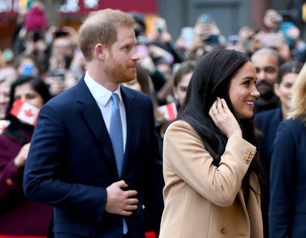 Meghan Markle and Prince Harry Make First Public Appearance Since November - www.eonline.com - London - Canada