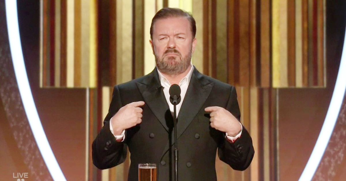 Ricky Gervais' most outrageous jokes at Golden Globes - from Prince Andrew to ISIS - www.dailyrecord.co.uk