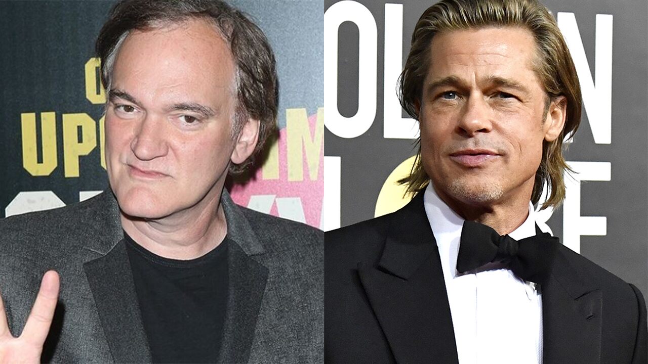 Brad Pitt says Quentin Tarantino is 'the only guy I know who needs cocaine to stop talking' - www.foxnews.com - New York - Hollywood