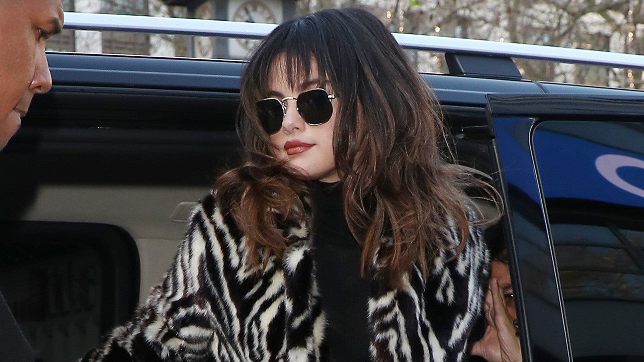 Shop Selena Gomez's Dreamy Zebra Coat From This Affordable Brand -- Now on Sale! - www.etonline.com - London - county Love