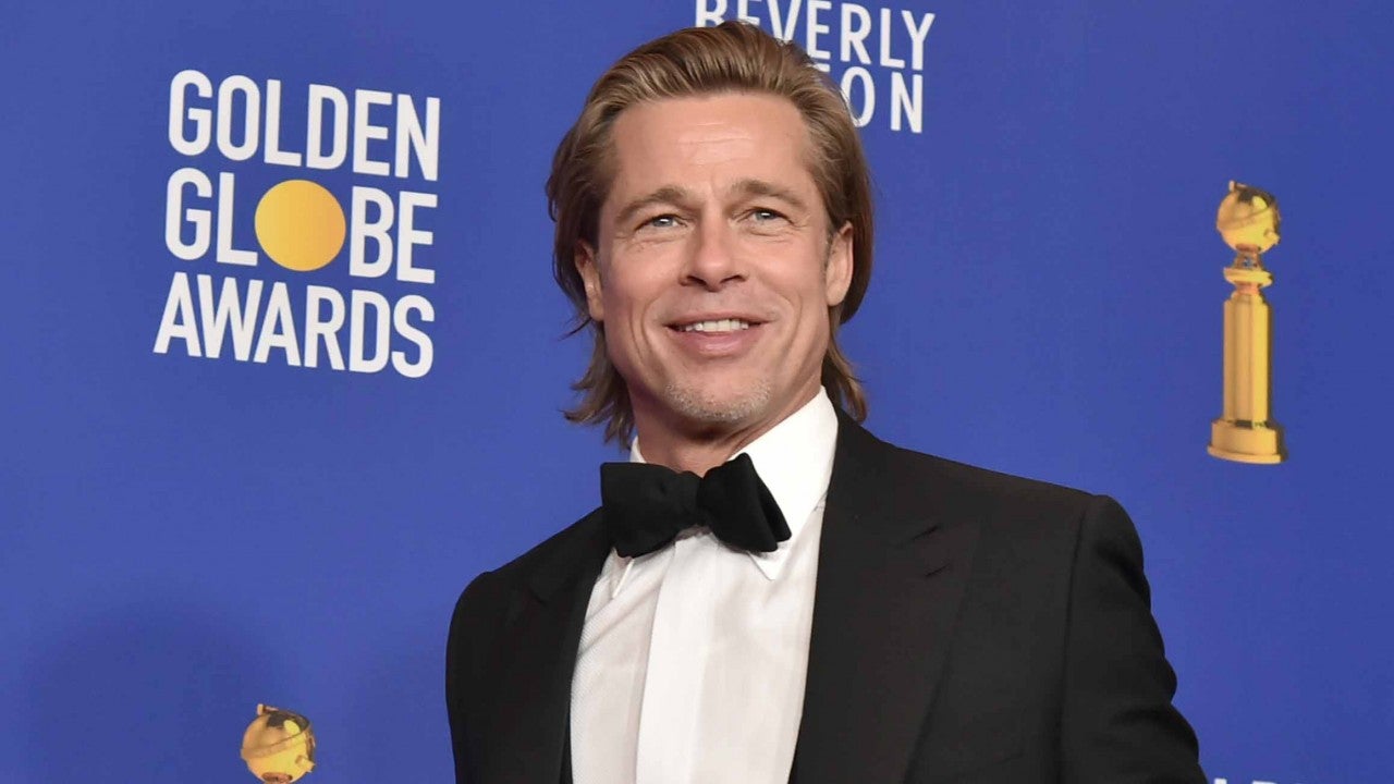 Brad Pitt Says He 'Always Had Crushes' Growing Up and Details His First Kiss: Watch - www.etonline.com