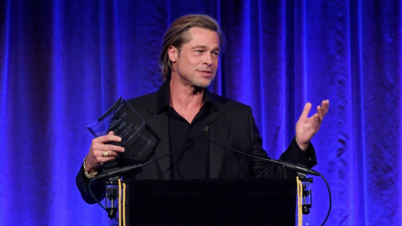 Brad Pitt Is a Total Stud at the 2020 National Board Of Review Gala - www.etonline.com - New York