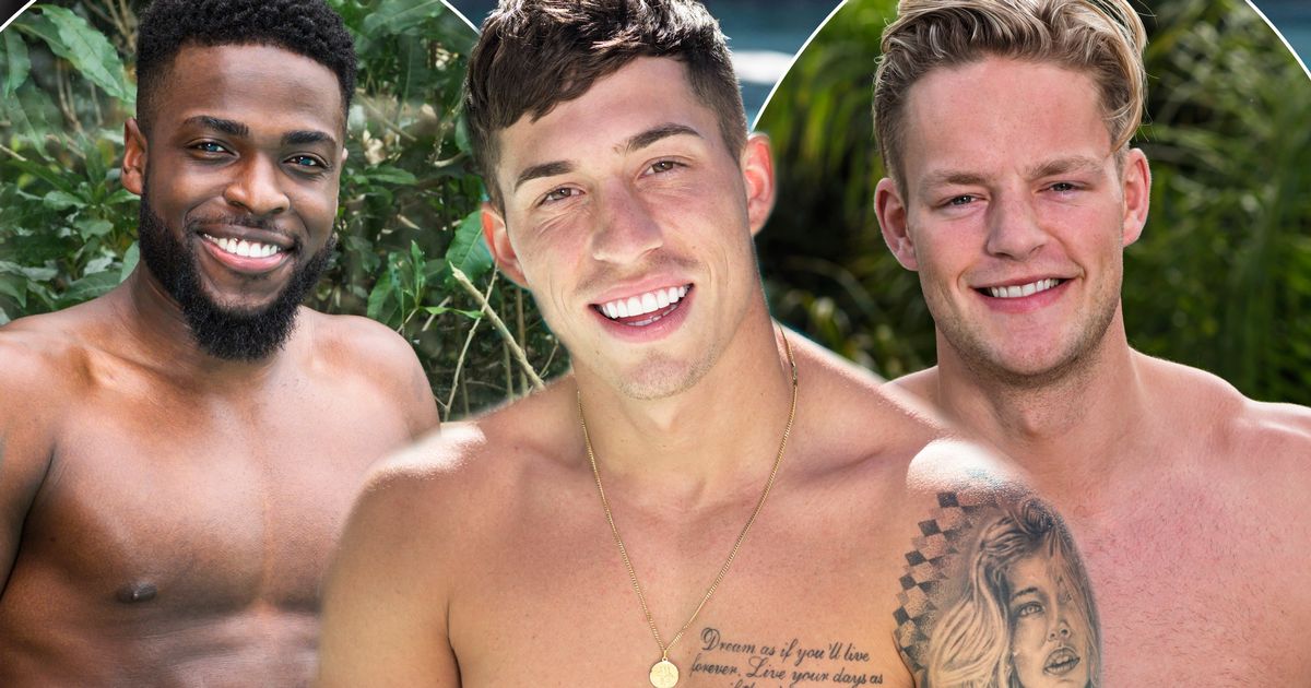 Love Island boys strip down to swimwear as they enter villa for the first time - www.ok.co.uk - South Africa