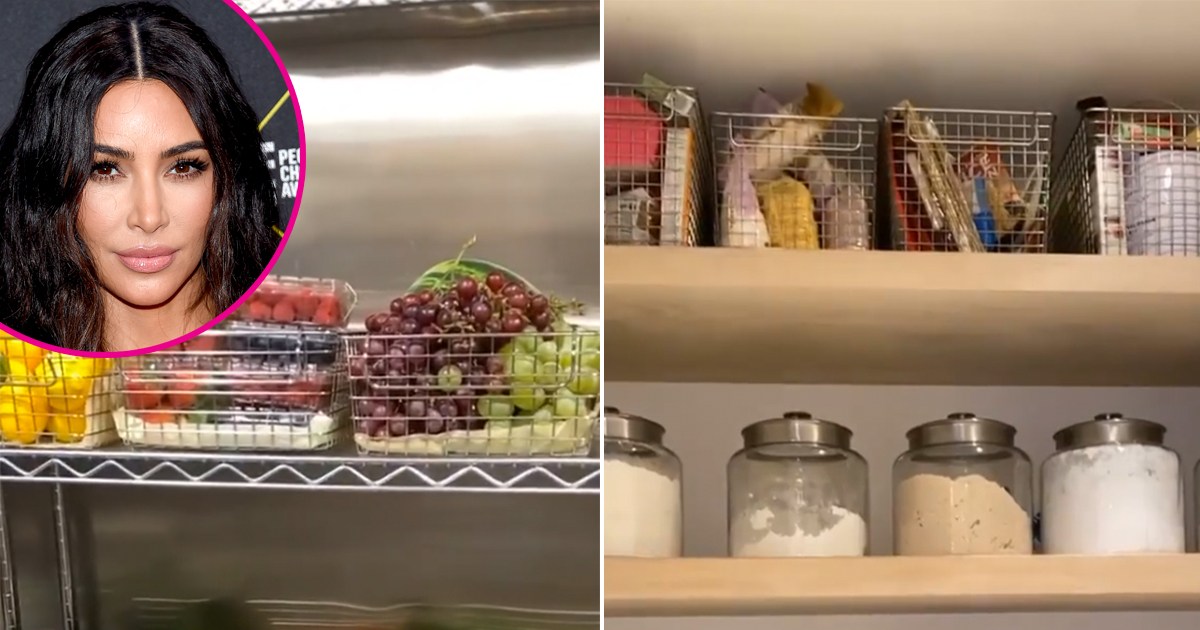 Kim Kardashian Shows Off Her Pantry, ‘Main’ Refrigerator After She Was Criticized for Having No Food in Her Kitchen - www.usmagazine.com - California