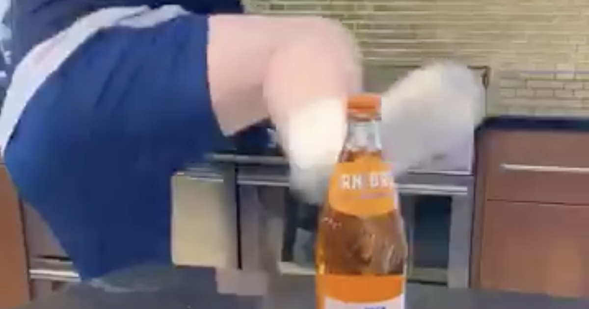 Irn-Bru hails Red Hot Chilli Piper for hilarious twist on Bottle Cap Challenge - www.dailyrecord.co.uk - Scotland