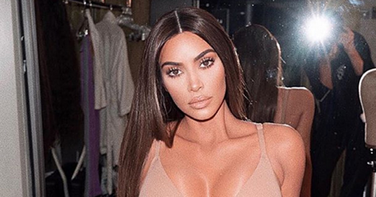 Kim Kardashian Gives the Gift of a Nearly Naked Pic to Her Instagram Followers: ‘A Little Late But Happy New Year’ - www.usmagazine.com
