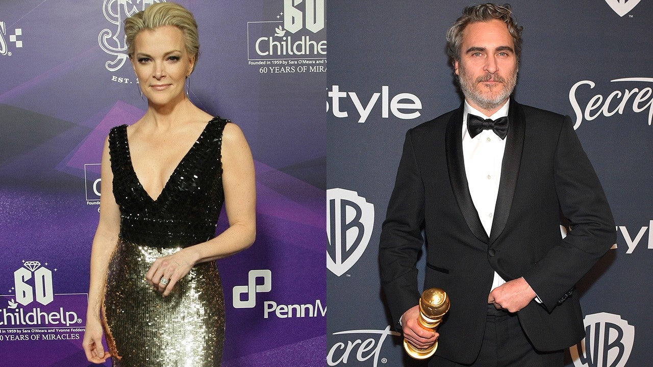 Megyn Kelly Drags Joaquin Phoenix for Wearing the Same Tuxedo All Awards Season Long to Reduce Waste - www.etonline.com