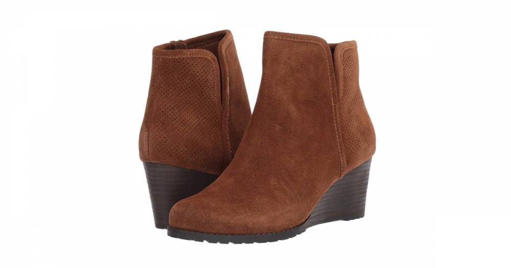 Reviewers Say These Wedge Booties Are More Comfortable Than Bare Feet - www.usmagazine.com