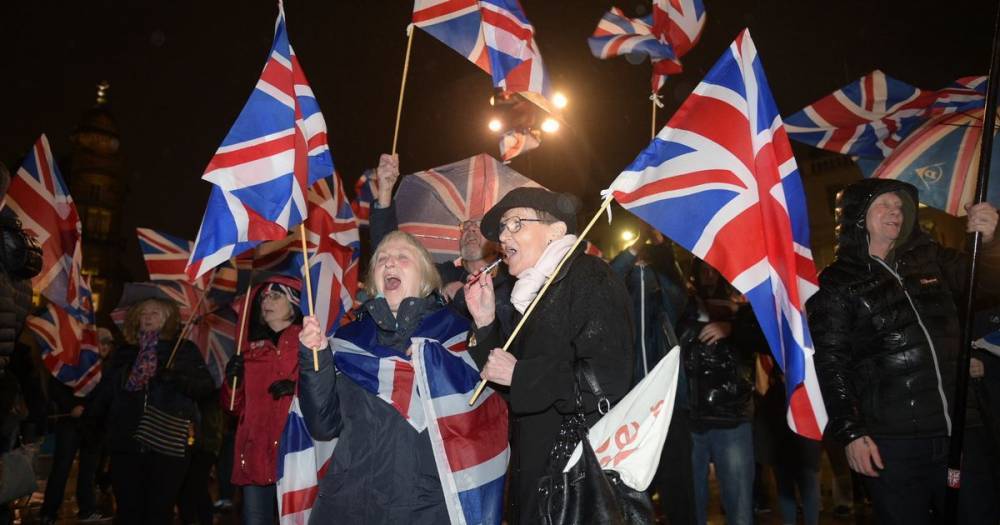 Brexit Day party in Glasgow is damp squib as 100 people celebrate as Scotland leaves the European Union - www.dailyrecord.co.uk - Britain - Scotland - Eu