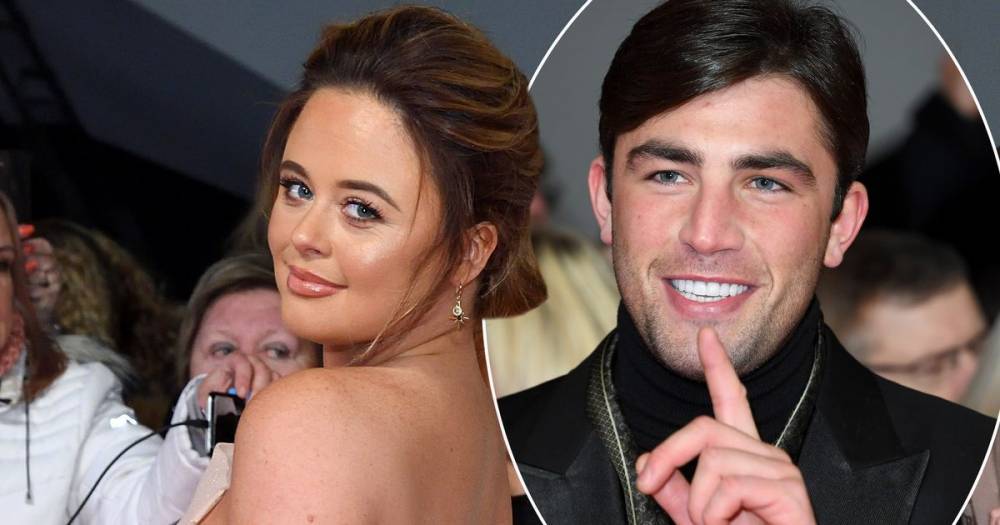 Jack Fincham and Emily Atack seen ‘kissing’ at NTAS after Love Island star announces arrival of baby - www.ok.co.uk