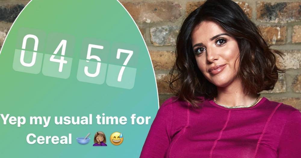 Lucy Mecklenburgh struggles to sleep as she prepares for baby son's arrival with fiancé Ryan Thomas - www.ok.co.uk