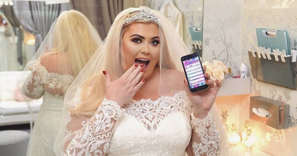 Gemma Collins says her wedding dress fitting was just 'for a laugh' as she reveals it was a hoax - www.ok.co.uk