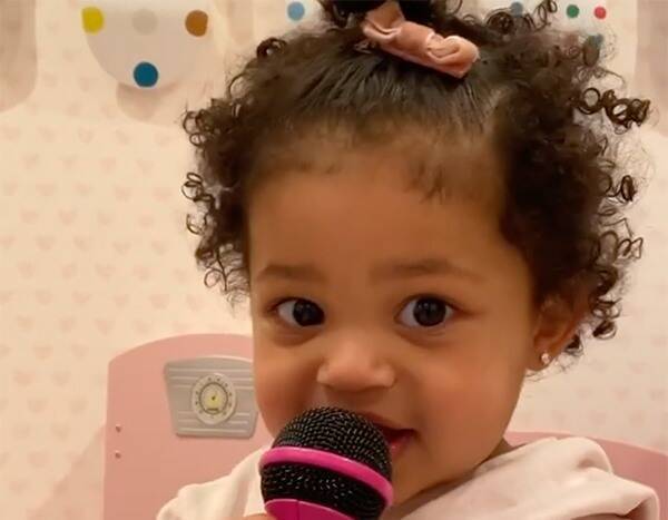 Stormi Webster Performs "Rise and Shine" for Kylie Jenner in Adorable Video - www.eonline.com