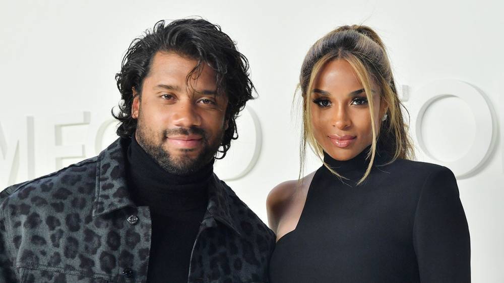 Pregnant Ciara Gets Cut Out of Her Dress by Russell Wilson Following Tom Ford Show - www.etonline.com - California