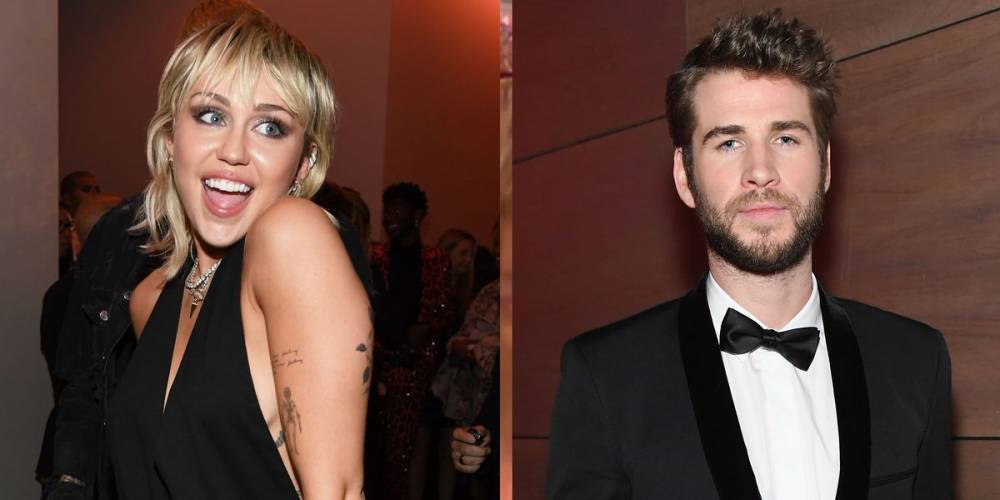 Miley Cyrus and Liam Hemsworth Attended the Same Party Just Weeks After Finalizing Their Divorce - www.marieclaire.com - Los Angeles