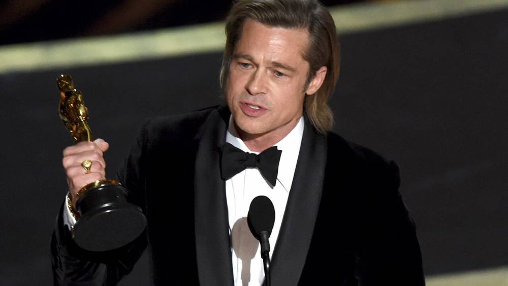 Brad Pitt's Oscars 2020 speech mocks senators for not calling John Bolton to testify at impeachment trial - www.foxnews.com - Hollywood