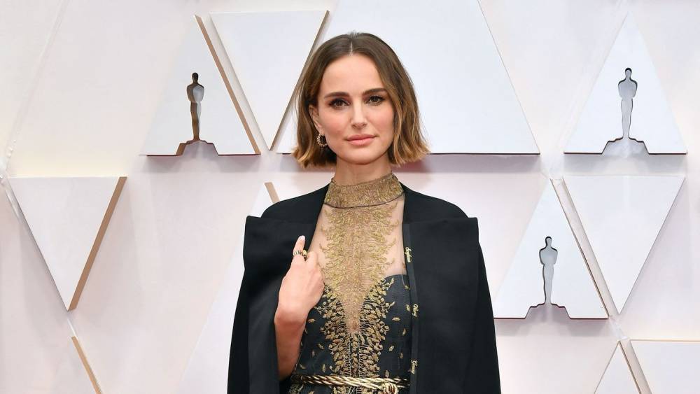 Natalie Portman Made A Powerful Statement With Her Embroidered Dior Cape - www.mtv.com