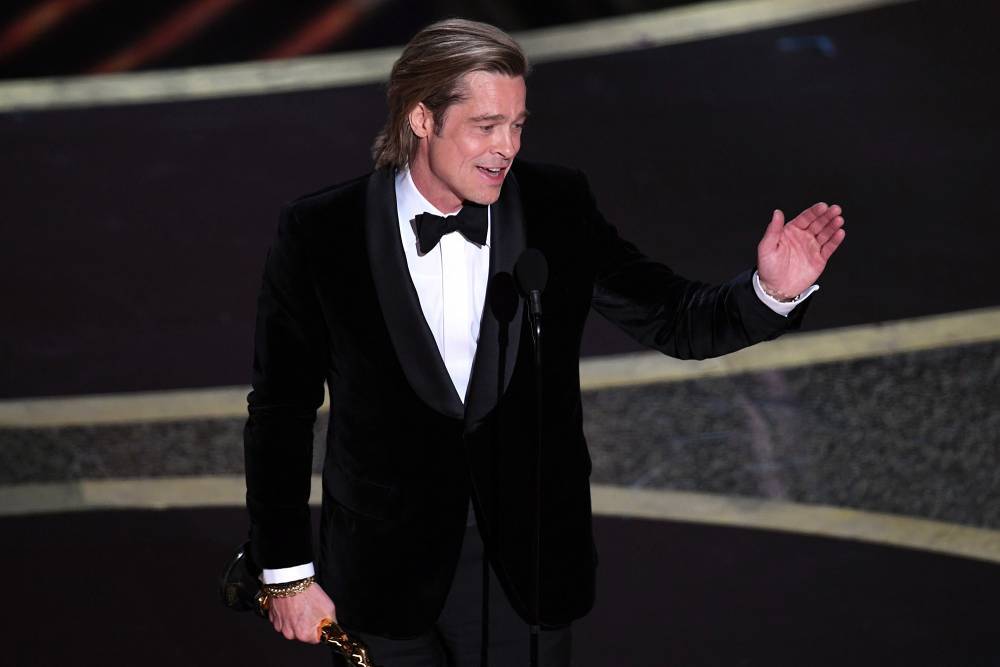 Brad Pitt wins 2020 Oscar for Best Supporting Actor, rides Leo’s ‘coattails’ - nypost.com - Hollywood