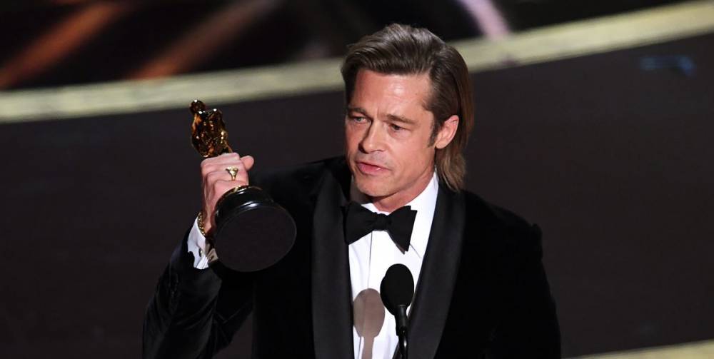 Brad Pitt Dedicated His Oscars Win to His Children - www.harpersbazaar.com - Hollywood