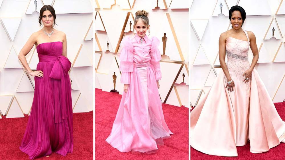 Pink Pops on Oscars Red Carpet - www.hollywoodreporter.com - Hollywood