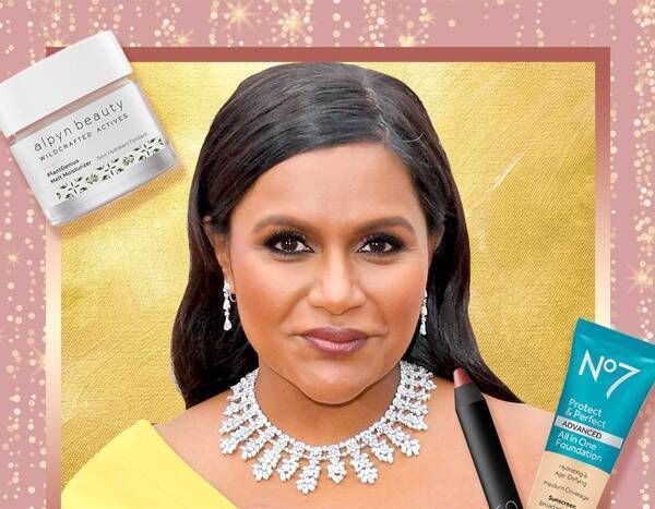 Get Mindy Kaling's Old Hollywood Glam Oscars 2020 Red Carpet Beauty Look - www.eonline.com