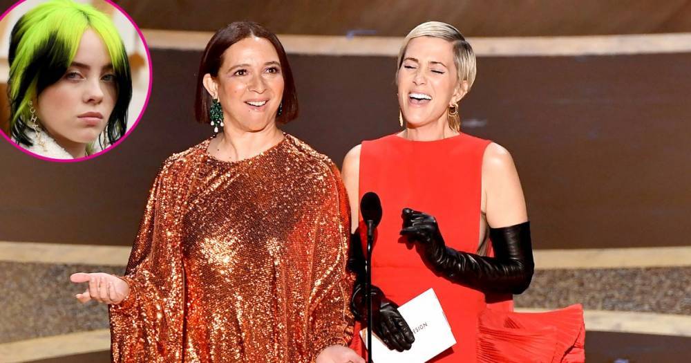 Billie Eilish Isn’t Impressed With Maya Rudolph and Kristen Wiig Singing at the Oscars 2020 — and She’s Not Alone! - www.usmagazine.com - Hollywood