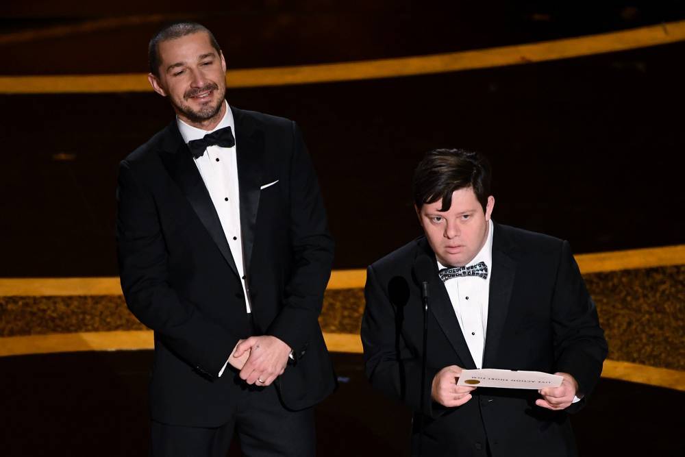 Shia LaBeouf accused of laughing at co-star with Down syndrome at Oscars 2020 - nypost.com