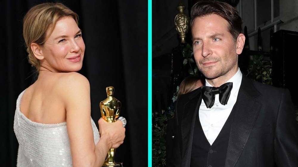 Bradley Cooper and Renee Zellweger Share Cute Oscars Moment 9 Years After Their Split - www.etonline.com - Hollywood