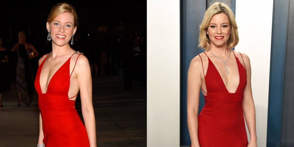 Elizabeth Banks Rewore the Oscars Dress She Wore to the Same Party in 2004 - www.marieclaire.com - county Banks