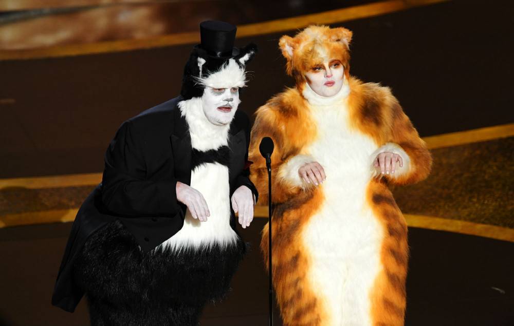 James Corden and Rebel Wilson mock own movie ‘Cats’ during Oscars speech - www.nme.com