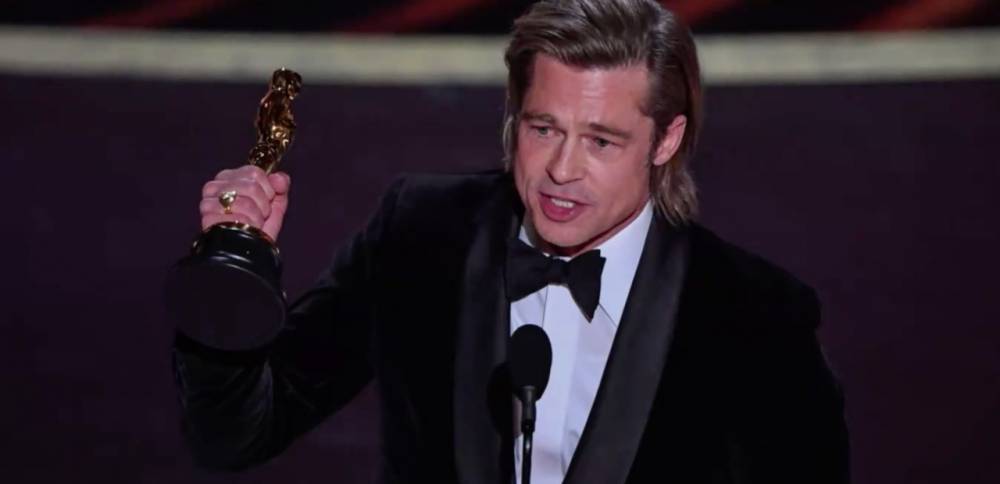 Brad Pitt's politically charged Oscars 2020 speech gets backlash on social media - www.foxnews.com - Hollywood