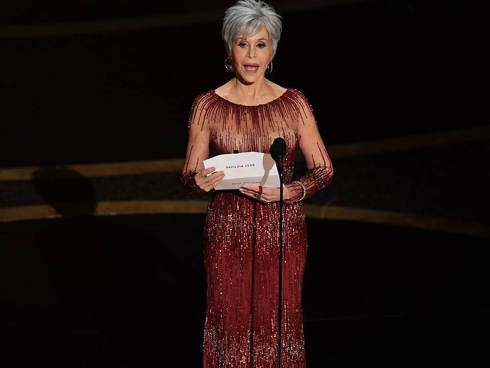 Jane Fonda upcycled dress from 6 years ago at Oscars - torontosun.com