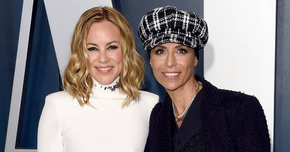 Maria Bello Reveals She’s Engaged to Dominique Crenn During 2020 Oscars Party Appearance - www.usmagazine.com - Los Angeles - Hollywood