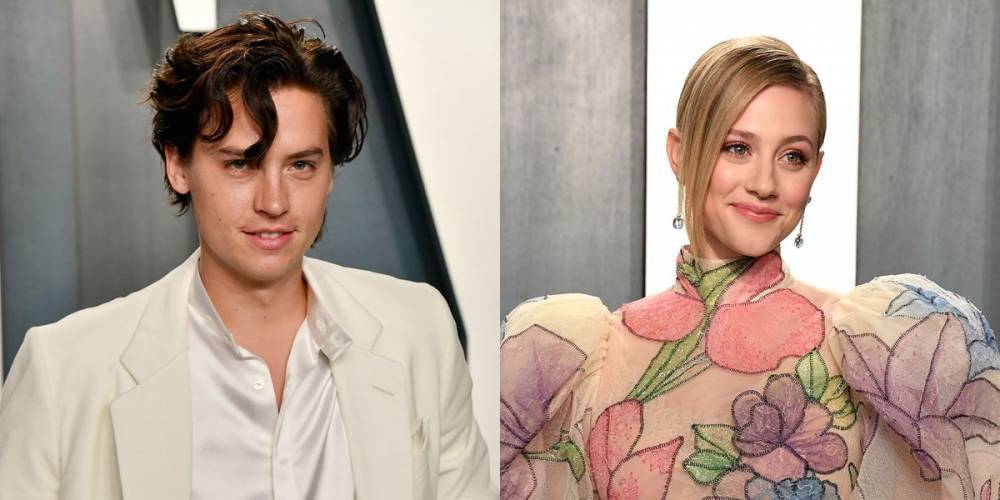 Lili Reinhart and Cole Sprouse Posed Separately at the Vanity Fair Oscar After Party - www.elle.com