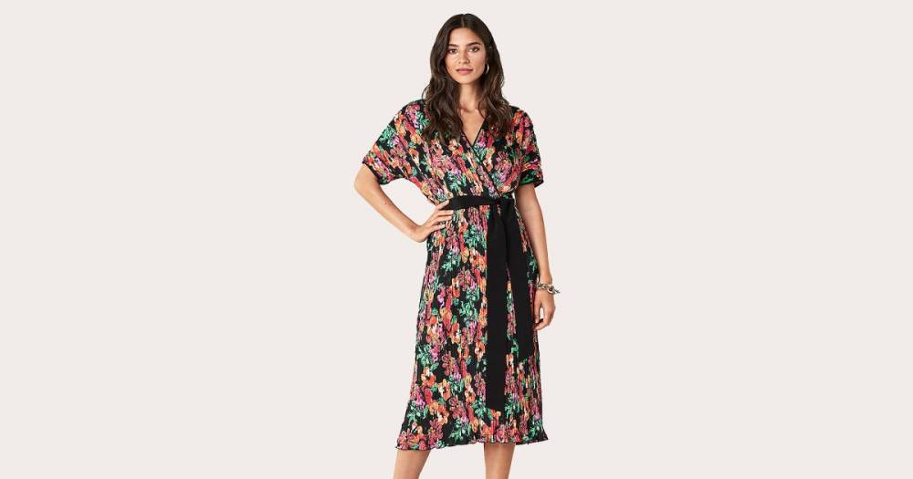 Save Over $350 on This Fabulously Floral DVF Dress (While You Can) - www.usmagazine.com