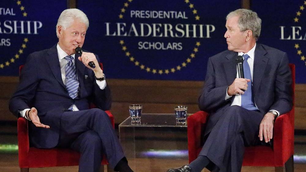 A+E Networks Plans Event With Presidents Clinton and Bush - www.hollywoodreporter.com - county Hall - George - city Clinton