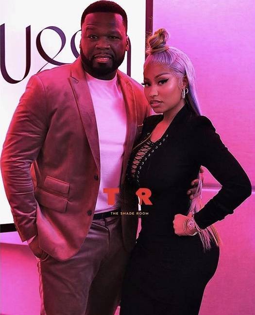 50 Cent Stops By Nicki Minaj’s Latest Episode Of “Queen Radio” - theshaderoom.com